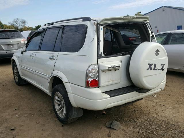 JS3TX92V744101865 - 2004 SUZUKI XL7 EX WHITE photo 3