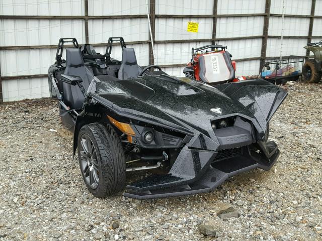 57XAASFAXJ8129712 - 2018 POLARIS SLINGSHOT BLACK photo 1