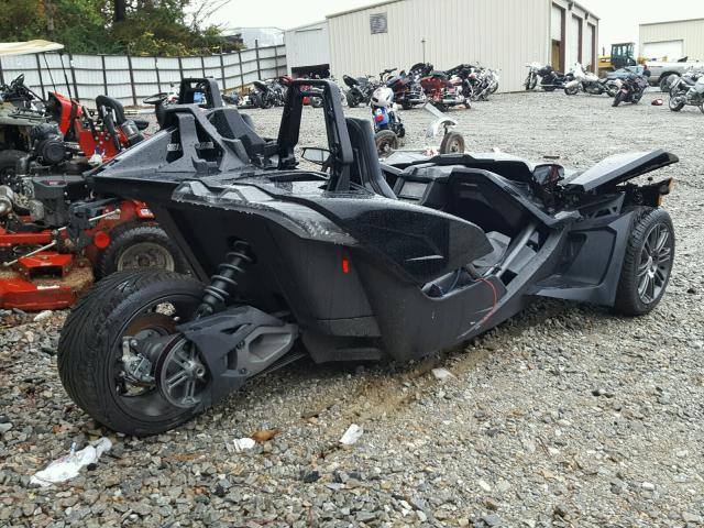 57XAASFAXJ8129712 - 2018 POLARIS SLINGSHOT BLACK photo 4