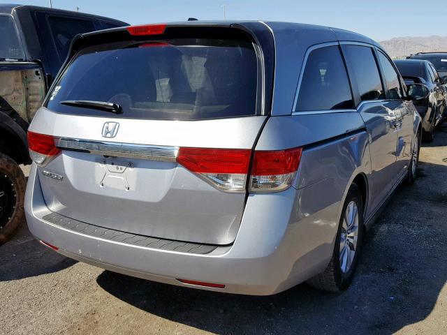 5FNRL5H6XGB060917 - 2016 HONDA ODYSSEY EX GRAY photo 4