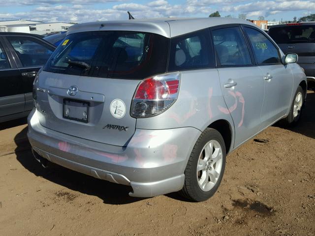 2T1KR32E55C374013 - 2005 TOYOTA COROLLA MA SILVER photo 4