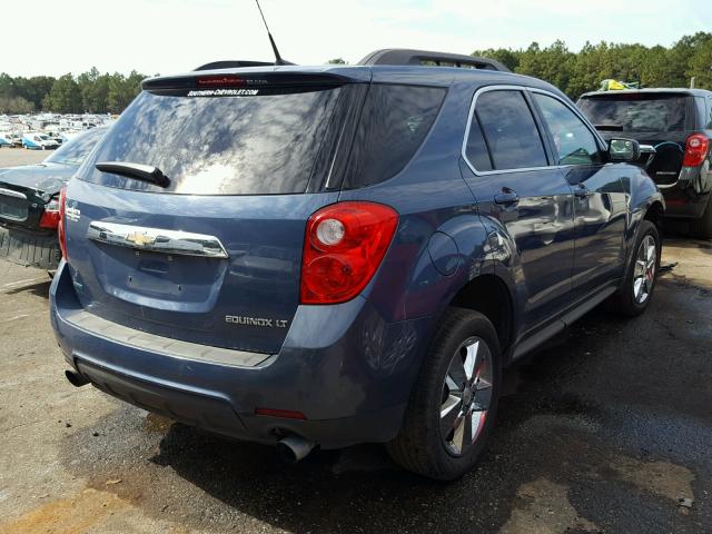 2GNFLDE56C6213468 - 2012 CHEVROLET EQUINOX LT BLUE photo 4