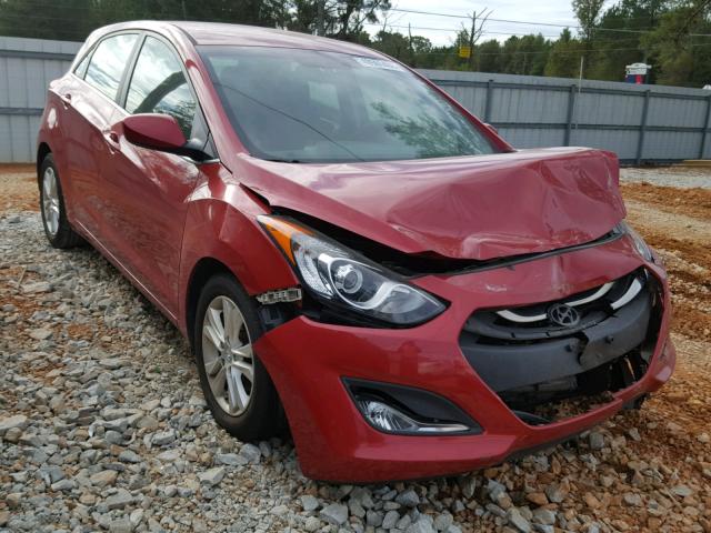 KMHD35LH3FU244293 - 2015 HYUNDAI ELANTRA GT RED photo 1