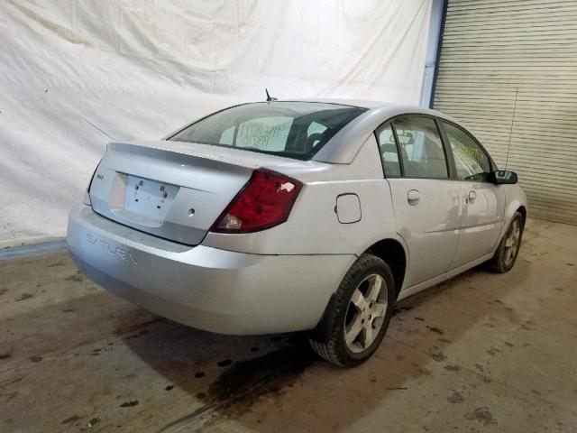 1G8AL55F86Z116941 - 2006 SATURN ION LEVEL SILVER photo 4