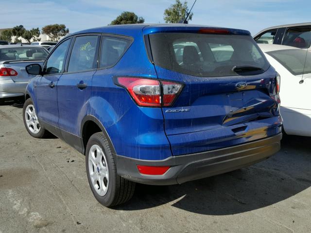 1FMCU0F70HUE48471 - 2017 FORD ESCAPE S BLUE photo 3