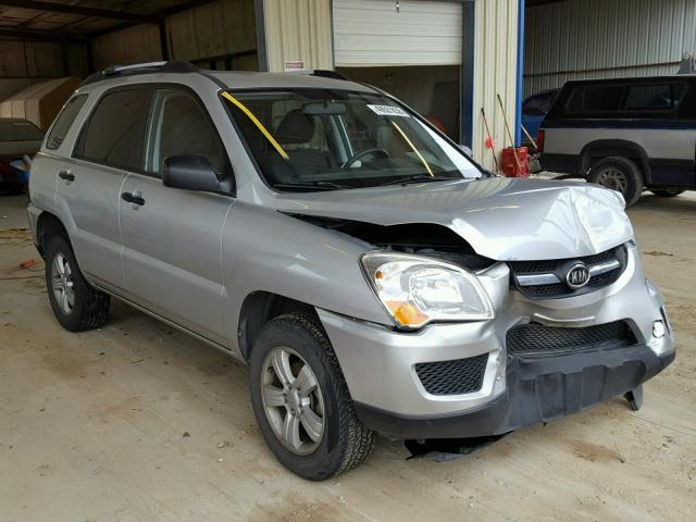 KNDKG3A43A7718593 - 2010 KIA SPORTAGE L SILVER photo 1