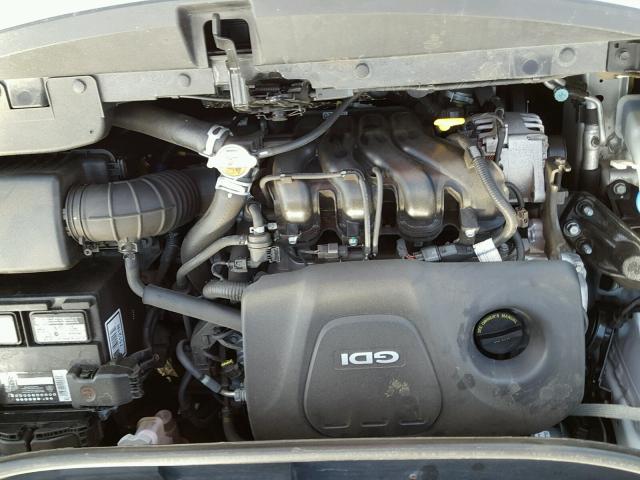 KNADM4A34G6611787 - 2016 KIA RIO LX SILVER photo 7