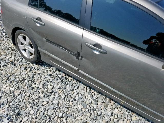 1HGFA16847L030073 - 2007 HONDA CIVIC EX CHARCOAL photo 9