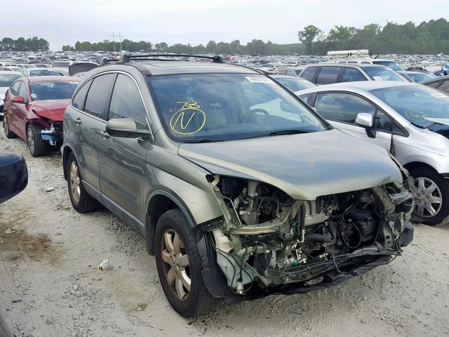 JHLRE38798C022362 - 2008 HONDA CR-V EXL GREEN photo 1