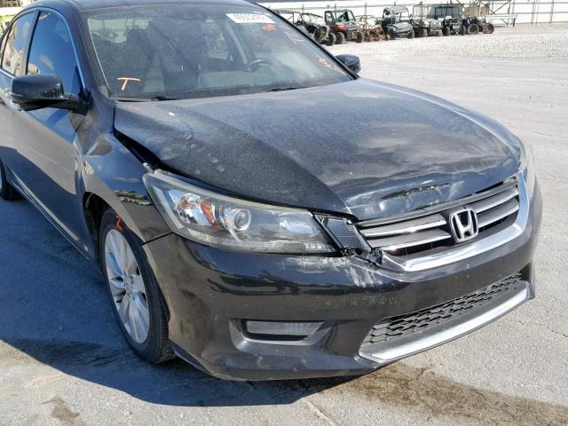 1HGCR2F85FA001452 - 2015 HONDA ACCORD EXL BLACK photo 9