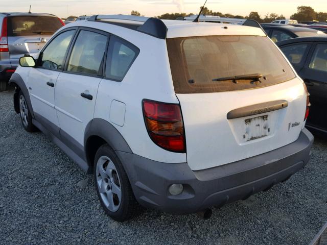 5Y2SL65807Z409932 - 2007 PONTIAC VIBE WHITE photo 3