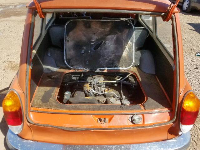 3612096021 - 1971 VOLKSWAGEN SQUAREBACK ORANGE photo 9