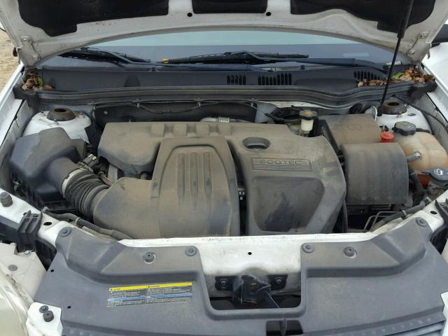 1G1AL58F587139828 - 2008 CHEVROLET COBALT LT WHITE photo 7