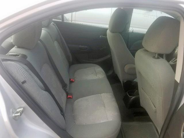 1G1JA5SH0C4224215 - 2012 CHEVROLET SONIC LS 银色 照片 6