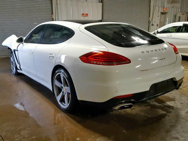 WP0AA2A74EL010920 - 2014 PORSCHE PANAMERA 2 WHITE photo 3