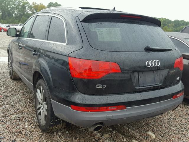 WA1AV74L07D042099 - 2007 AUDI Q7 4.2 QUA BLACK photo 3