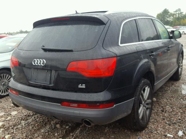 WA1AV74L07D042099 - 2007 AUDI Q7 4.2 QUA BLACK photo 4