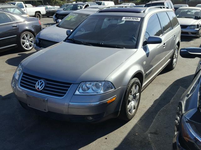 WVWWH63B72E055781 - 2002 VOLKSWAGEN PASSAT GLX 灰色 照片 2