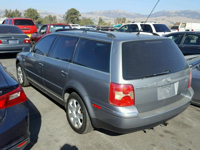 WVWWH63B72E055781 - 2002 VOLKSWAGEN PASSAT GLX 灰色 照片 3