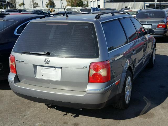 WVWWH63B72E055781 - 2002 VOLKSWAGEN PASSAT GLX 灰色 照片 4