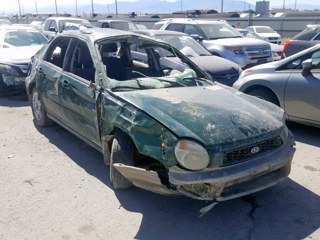 JF1GG65502G815073 - 2002 SUBARU IMPREZA TS GREEN photo 1