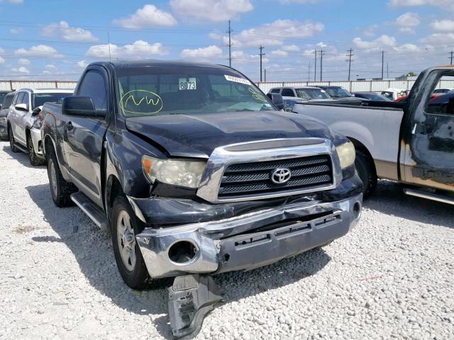 5TFJT52188X002239 - 2008 TOYOTA TUNDRA BLACK photo 1