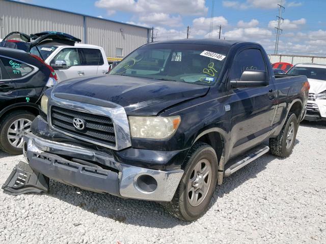 5TFJT52188X002239 - 2008 TOYOTA TUNDRA BLACK photo 2