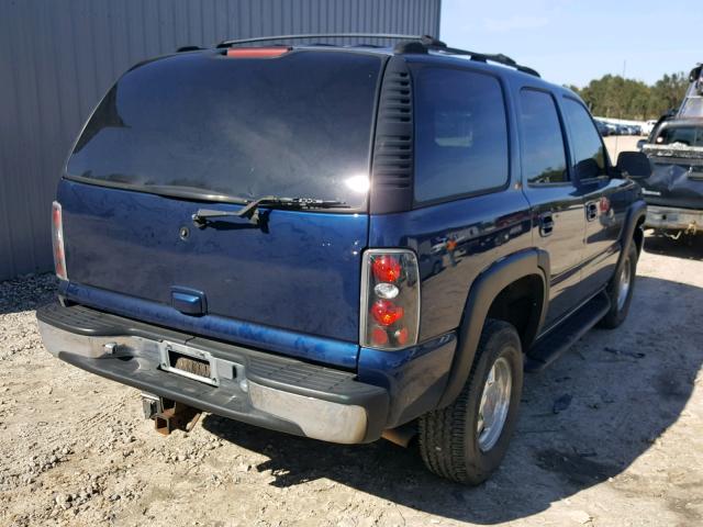 1GKEK13T51R193050 - 2001 GMC YUKON BLUE photo 4