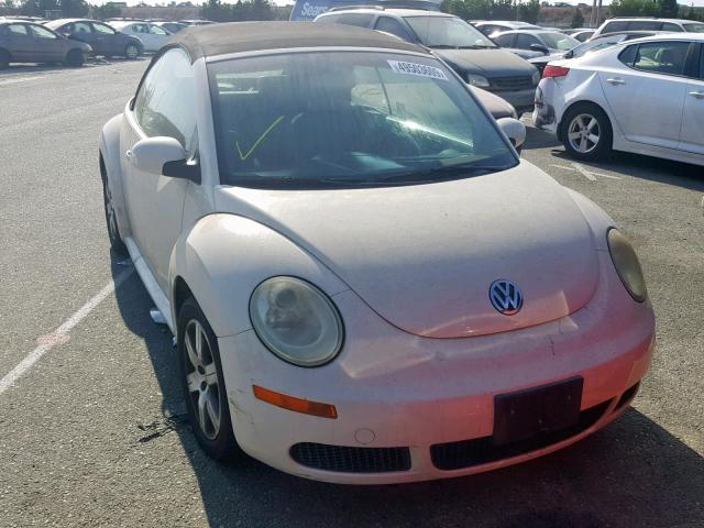 3VWPF31YX6M309478 - 2006 VOLKSWAGEN NEW BEETLE ბეჟი ფოტო 1