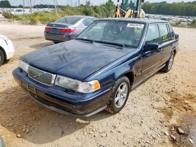 YV1KS9600W1125365 - 1998 VOLVO S90 BLUE photo 2