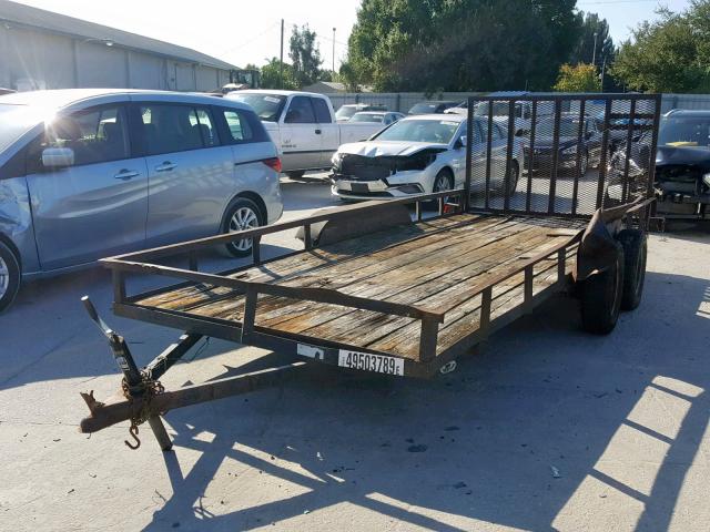 1E9VL16264L252089 - 2004 TRAIL KING TRAILER BLACK photo 2