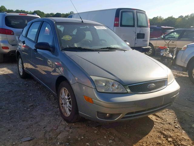 3FAFP37N05R124520 - 2005 FORD FOCUS ZX5 GREEN photo 1