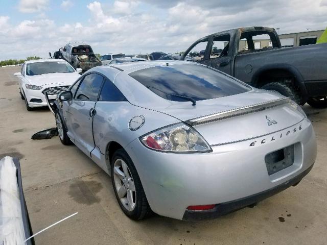 4A3AK24F07E028402 - 2007 MITSUBISHI ECLIPSE GS SILVER photo 3