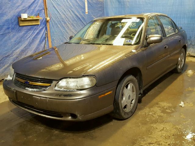 1G1NE52J316172203 - 2001 CHEVROLET MALIBU LS BROWN photo 2