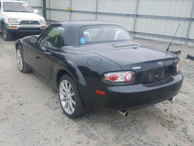 JM1NC26F480143808 - 2008 MAZDA MX-5 MIATA GREEN photo 3