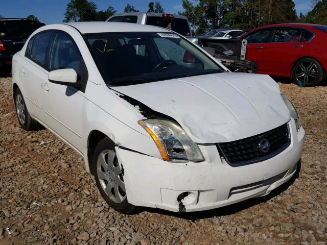 3N1AB61E18L686949 - 2008 NISSAN SENTRA 2.0 WHITE photo 1