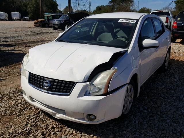 3N1AB61E18L686949 - 2008 NISSAN SENTRA 2.0 WHITE photo 2