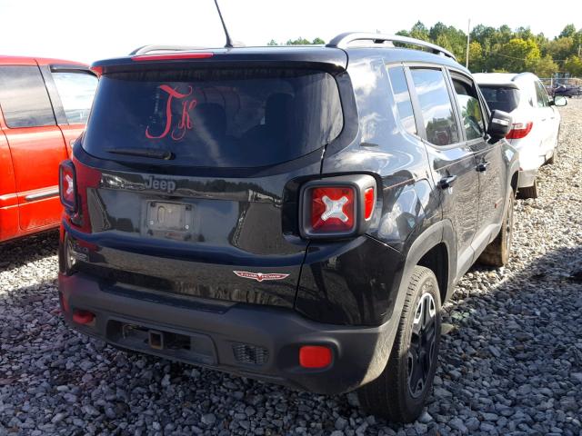 ZACCJBCT1FPC46537 - 2015 JEEP RENEGADE T BLACK photo 4