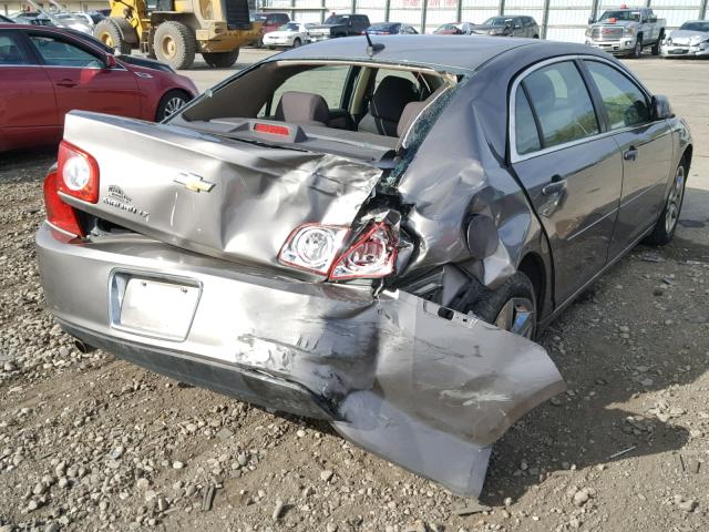 1G1ZC5EB9AF146670 - 2010 CHEVROLET MALIBU 1LT BROWN photo 4