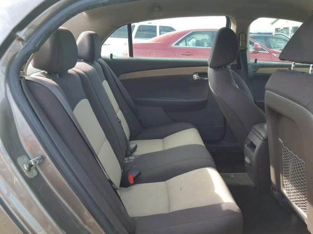 1G1ZC5EB9AF146670 - 2010 CHEVROLET MALIBU 1LT BROWN photo 6