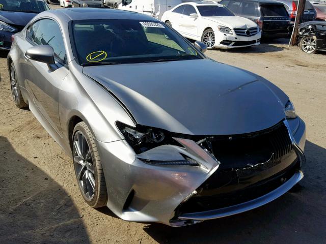 JTHHA5BC4J5007895 - 2018 LEXUS RC 300 GRAY photo 1