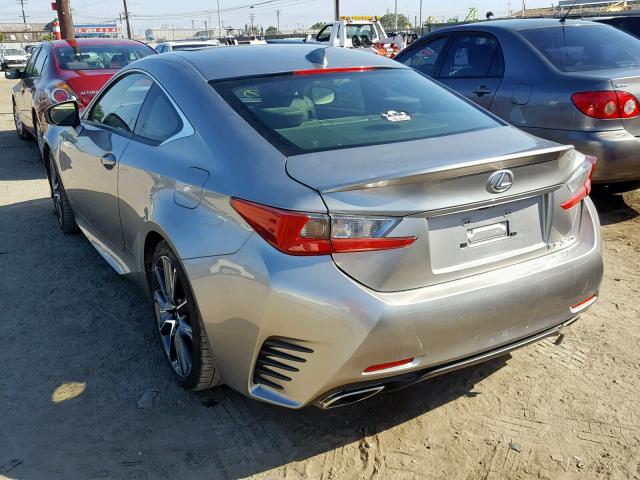 JTHHA5BC4J5007895 - 2018 LEXUS RC 300 GRAY photo 3