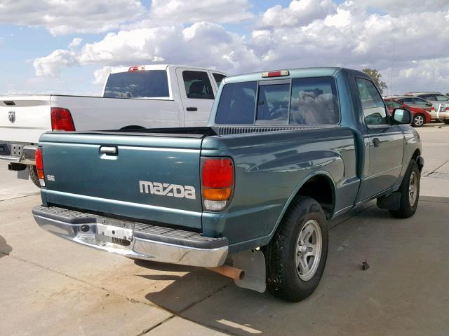 4F4YR12C8XTM45933 - 1999 MAZDA B2500 GREEN photo 4