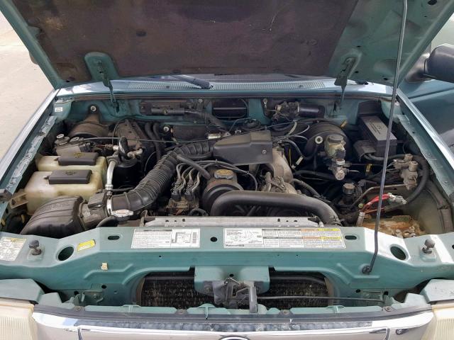 4F4YR12C8XTM45933 - 1999 MAZDA B2500 GREEN photo 7