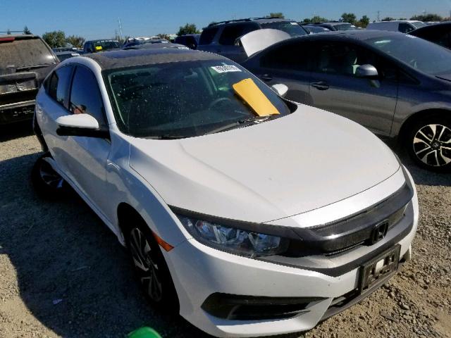 19XFC2F7XGE234018 - 2016 HONDA CIVIC EX WHITE photo 1