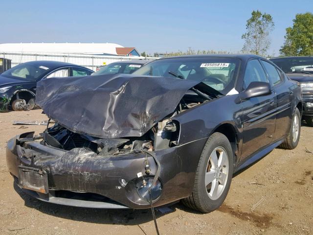 2G2WP582X81164661 - 2008 PONTIAC GRAND PRIX GRAY photo 2