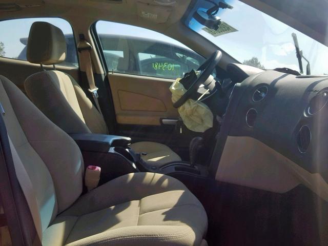 2G2WP582X81164661 - 2008 PONTIAC GRAND PRIX GRAY photo 5