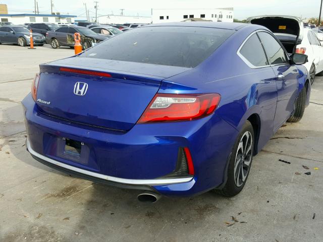 1HGCT1B44HA002741 - 2017 HONDA ACCORD LX- BLUE photo 4