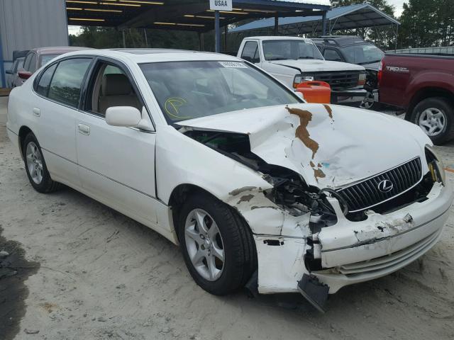 JT8BD69S350206150 - 2005 LEXUS GS 300 WHITE photo 1