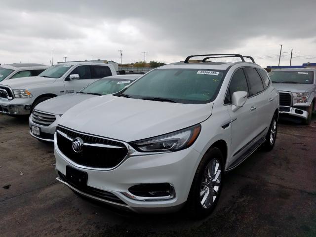 5GAERBKWXKJ255679 - 2019 BUICK ENCLAVE ES WHITE photo 2